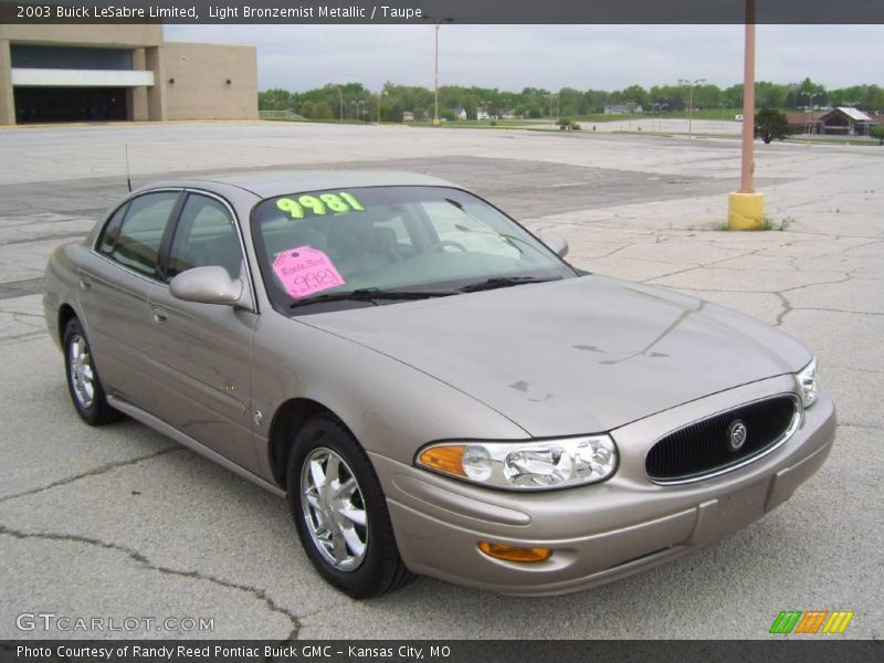 Light Bronzemist Metallic / Taupe 2003 Buick LeSabre Limited