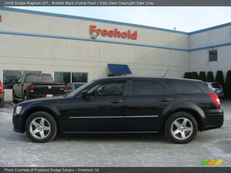 Brilliant Black Crystal Pearl / Dark Slate Gray/Light Slate Gray 2008 Dodge Magnum SXT