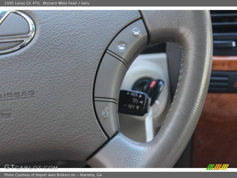 Blizzard White Pearl / Ivory 2005 Lexus GX 470