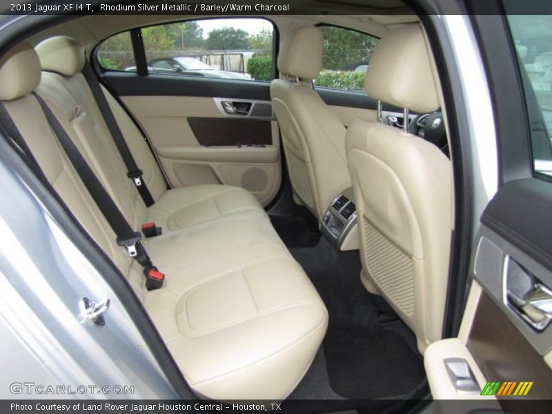 Rhodium Silver Metallic / Barley/Warm Charcoal 2013 Jaguar XF I4 T