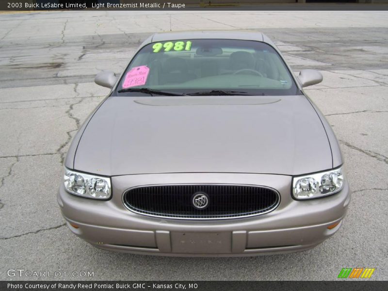 Light Bronzemist Metallic / Taupe 2003 Buick LeSabre Limited