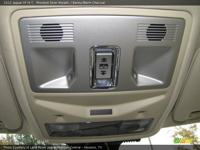 Rhodium Silver Metallic / Barley/Warm Charcoal 2013 Jaguar XF I4 T