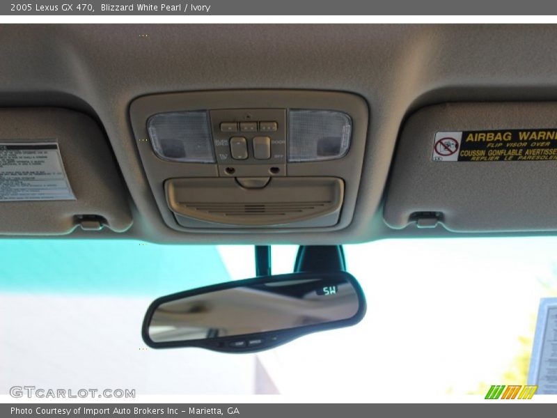 Blizzard White Pearl / Ivory 2005 Lexus GX 470