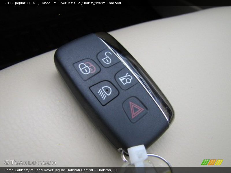 Rhodium Silver Metallic / Barley/Warm Charcoal 2013 Jaguar XF I4 T