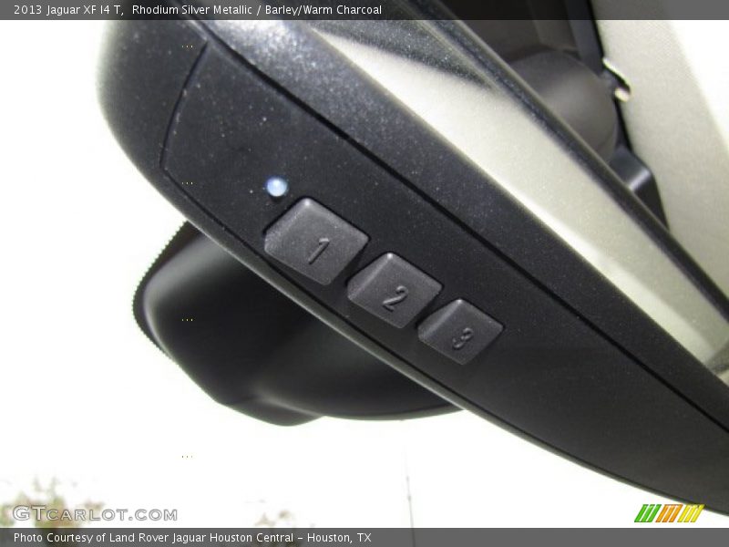 Rhodium Silver Metallic / Barley/Warm Charcoal 2013 Jaguar XF I4 T
