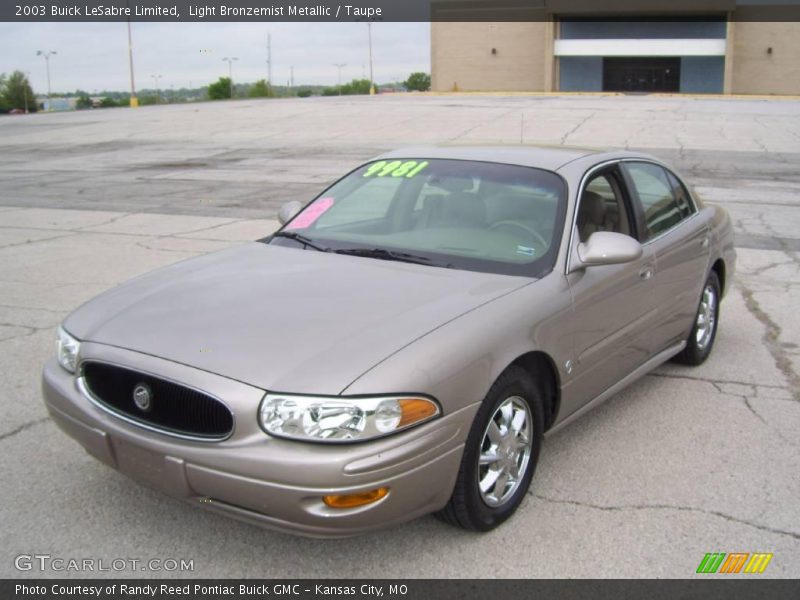 Light Bronzemist Metallic / Taupe 2003 Buick LeSabre Limited