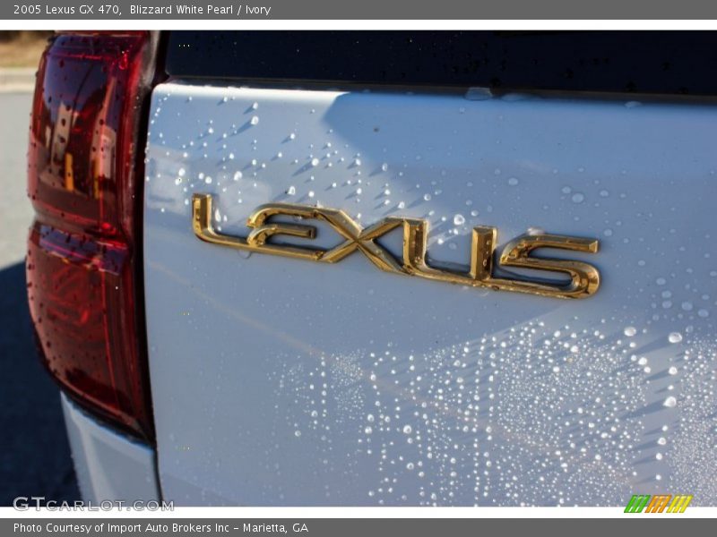 Blizzard White Pearl / Ivory 2005 Lexus GX 470