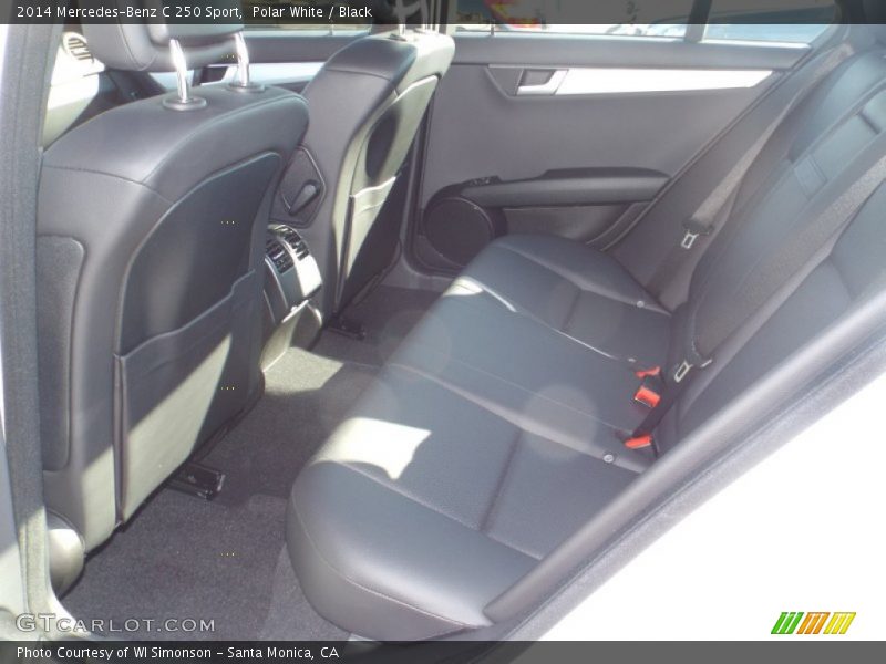 Polar White / Black 2014 Mercedes-Benz C 250 Sport