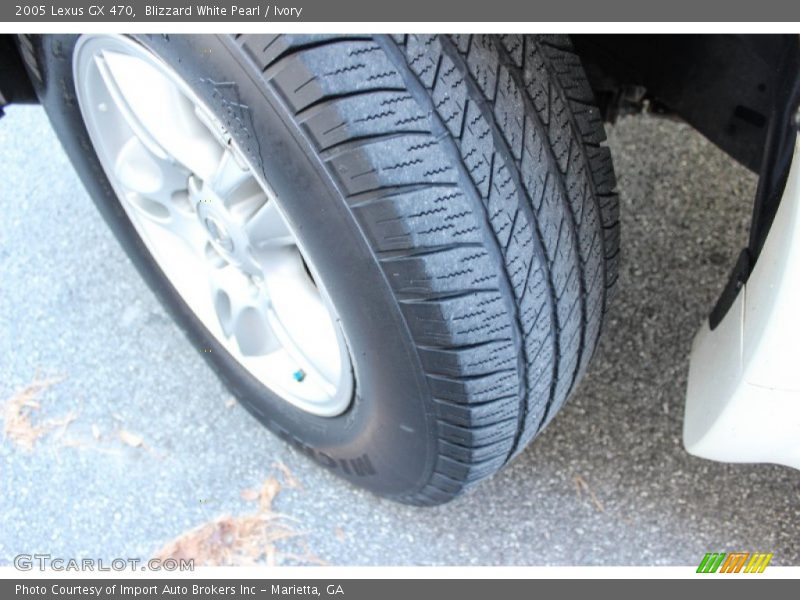Blizzard White Pearl / Ivory 2005 Lexus GX 470