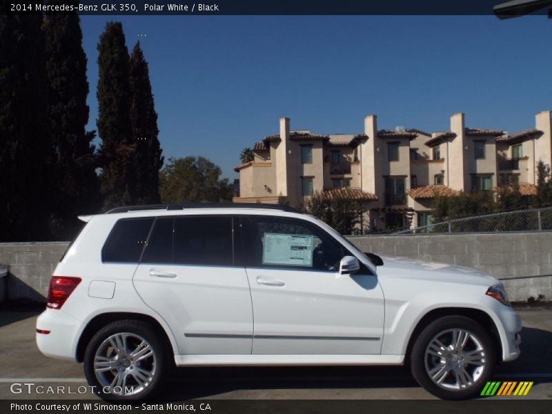 Polar White / Black 2014 Mercedes-Benz GLK 350