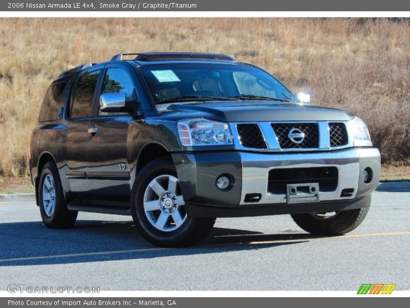 Smoke Gray / Graphite/Titanium 2006 Nissan Armada LE 4x4