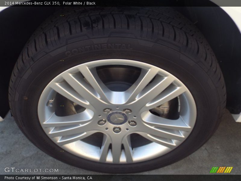Polar White / Black 2014 Mercedes-Benz GLK 350
