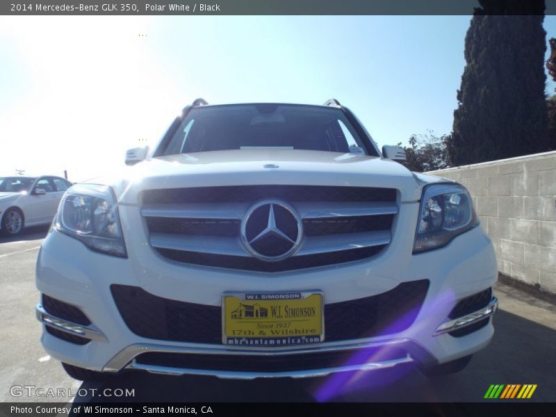 Polar White / Black 2014 Mercedes-Benz GLK 350