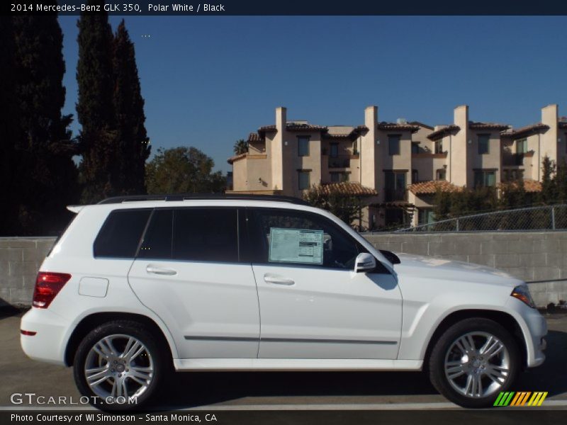 Polar White / Black 2014 Mercedes-Benz GLK 350