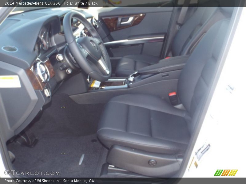Polar White / Black 2014 Mercedes-Benz GLK 350