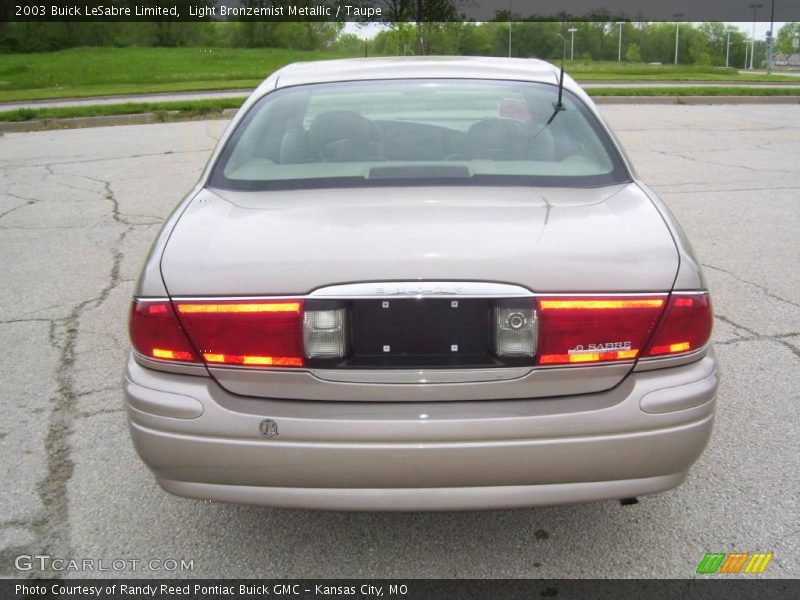 Light Bronzemist Metallic / Taupe 2003 Buick LeSabre Limited