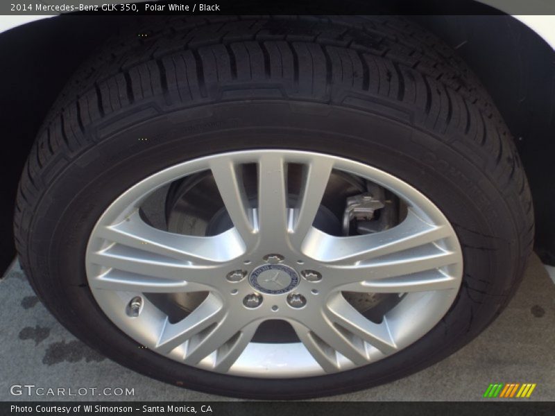 Polar White / Black 2014 Mercedes-Benz GLK 350