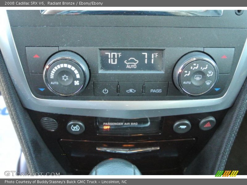 Radiant Bronze / Ebony/Ebony 2008 Cadillac SRX V6