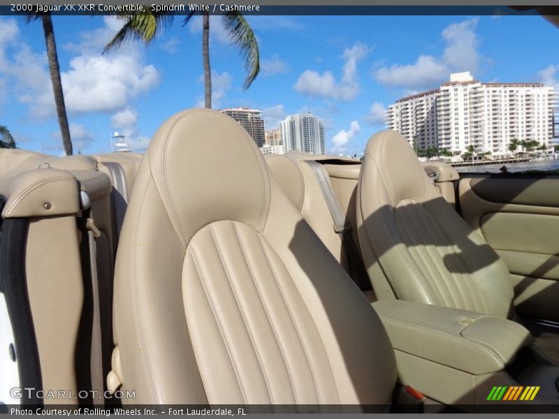 Front Seat of 2000 XK XKR Convertible