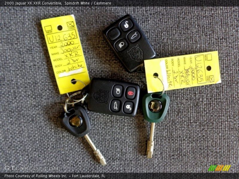 Keys of 2000 XK XKR Convertible
