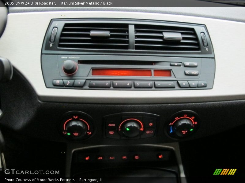 Titanium Silver Metallic / Black 2005 BMW Z4 3.0i Roadster