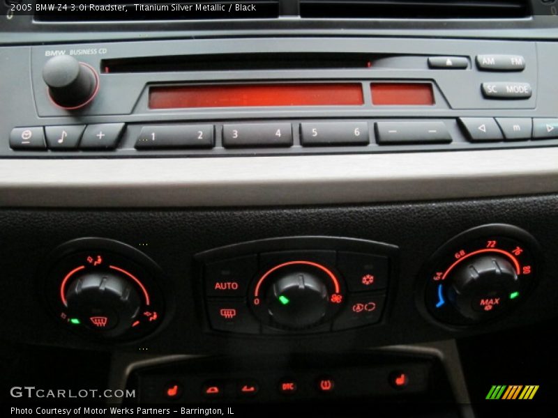 Titanium Silver Metallic / Black 2005 BMW Z4 3.0i Roadster