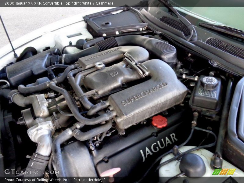  2000 XK XKR Convertible Engine - 4.0 Liter Supercharged DOHC 32V V8