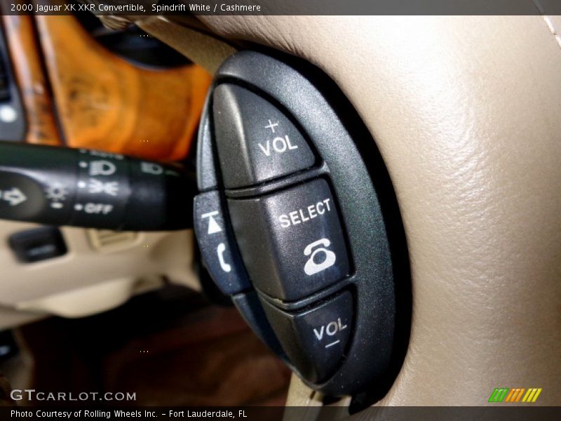 Controls of 2000 XK XKR Convertible