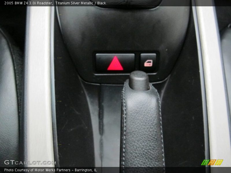 Titanium Silver Metallic / Black 2005 BMW Z4 3.0i Roadster