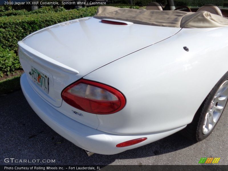 Spindrift White / Cashmere 2000 Jaguar XK XKR Convertible