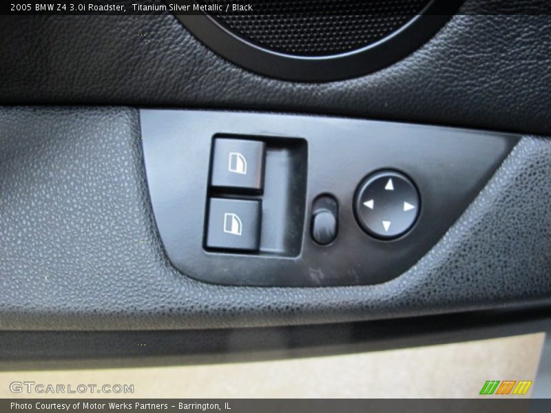 Titanium Silver Metallic / Black 2005 BMW Z4 3.0i Roadster