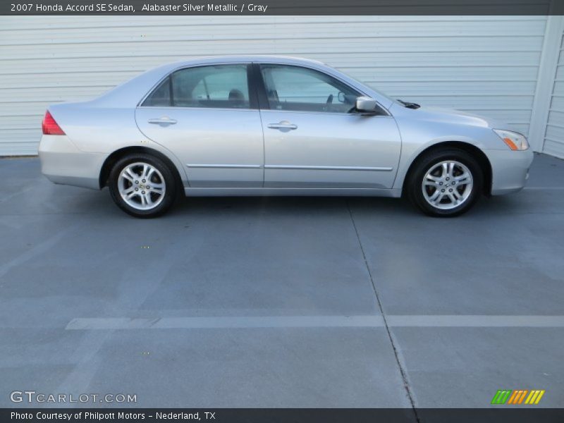  2007 Accord SE Sedan Alabaster Silver Metallic