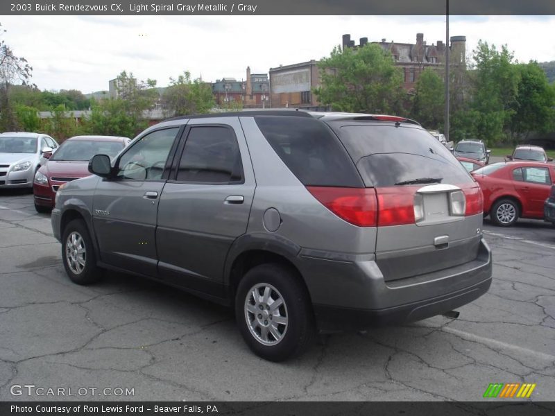 Light Spiral Gray Metallic / Gray 2003 Buick Rendezvous CX