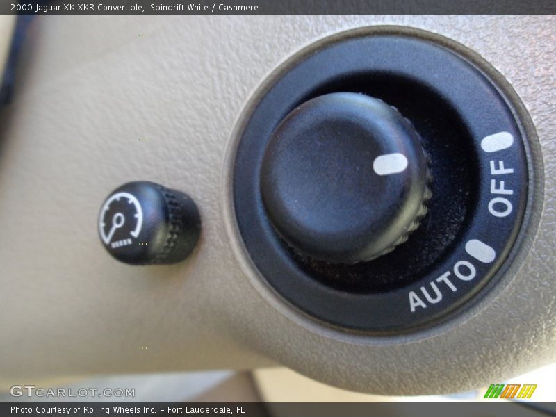 Controls of 2000 XK XKR Convertible