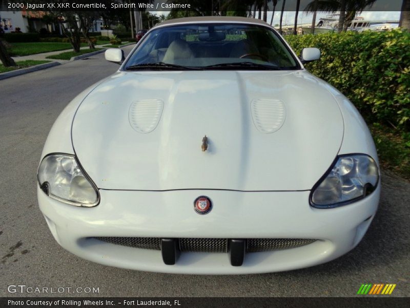  2000 XK XKR Convertible Spindrift White