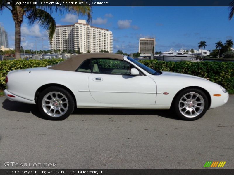  2000 XK XKR Convertible Spindrift White