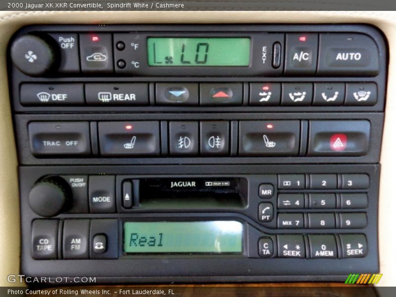 Controls of 2000 XK XKR Convertible