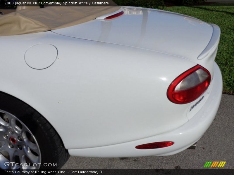 Spindrift White / Cashmere 2000 Jaguar XK XKR Convertible