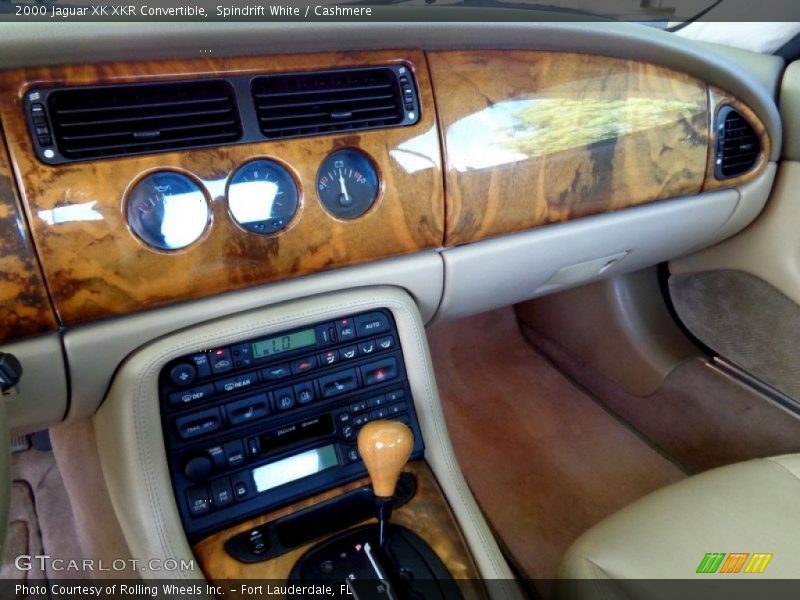 Controls of 2000 XK XKR Convertible