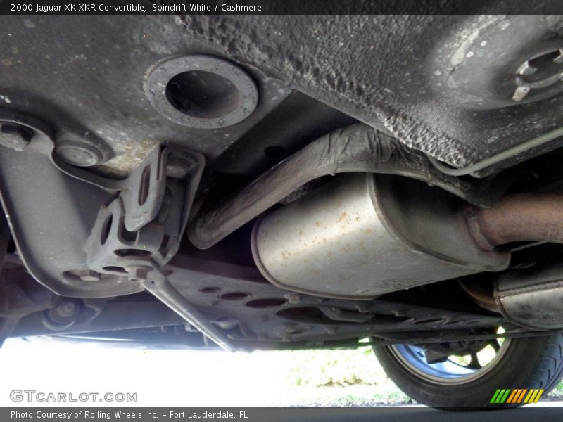 Undercarriage of 2000 XK XKR Convertible