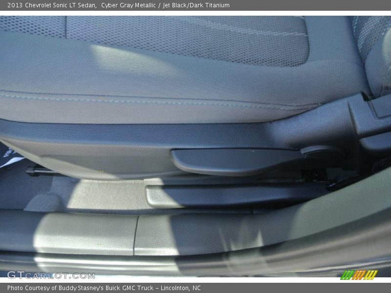 Cyber Gray Metallic / Jet Black/Dark Titanium 2013 Chevrolet Sonic LT Sedan