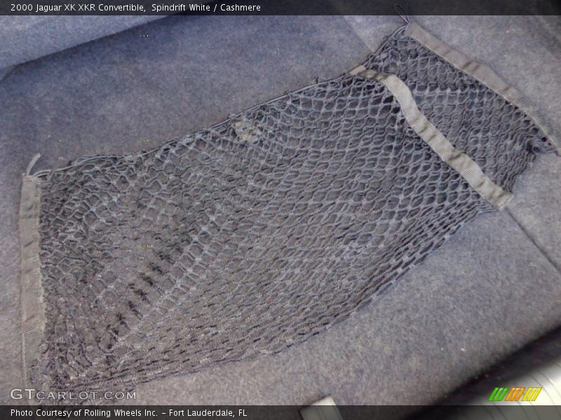 Spindrift White / Cashmere 2000 Jaguar XK XKR Convertible