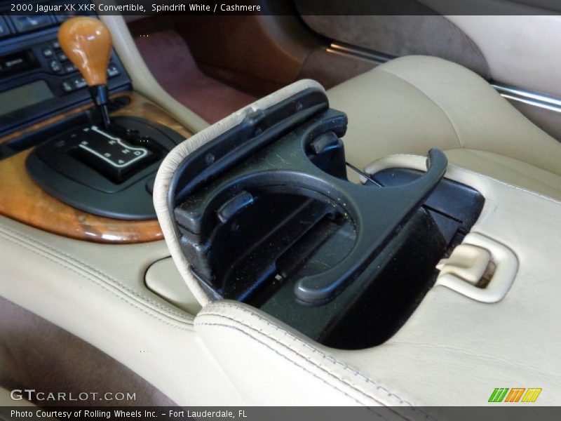 Spindrift White / Cashmere 2000 Jaguar XK XKR Convertible