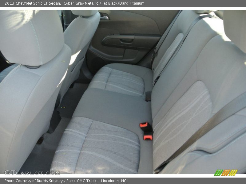 Cyber Gray Metallic / Jet Black/Dark Titanium 2013 Chevrolet Sonic LT Sedan