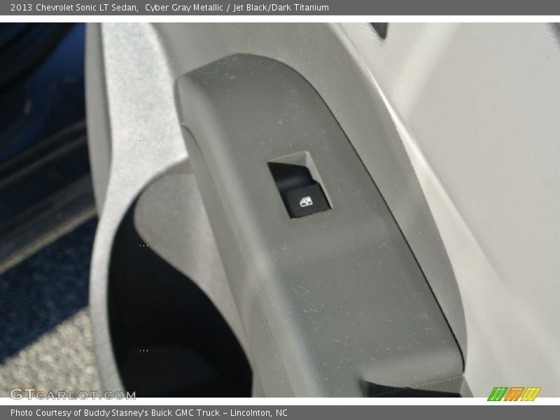 Cyber Gray Metallic / Jet Black/Dark Titanium 2013 Chevrolet Sonic LT Sedan