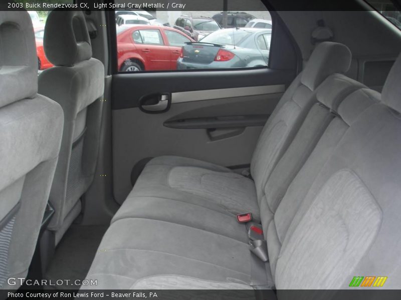 Light Spiral Gray Metallic / Gray 2003 Buick Rendezvous CX
