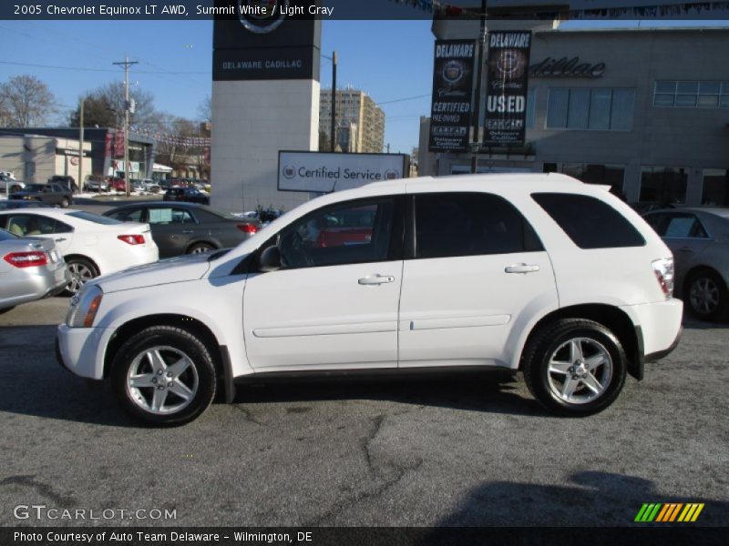 Summit White / Light Gray 2005 Chevrolet Equinox LT AWD