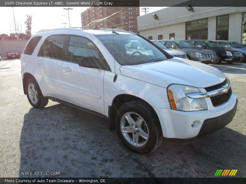 Summit White / Light Gray 2005 Chevrolet Equinox LT AWD