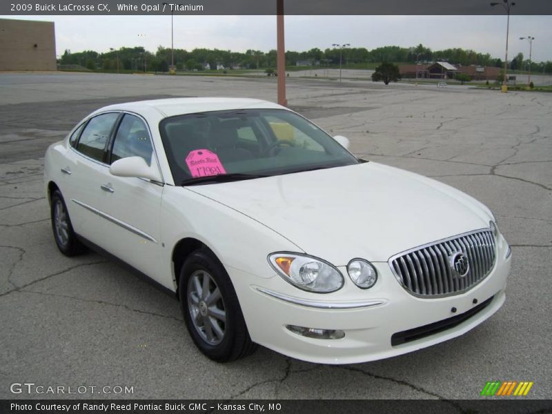 White Opal / Titanium 2009 Buick LaCrosse CX