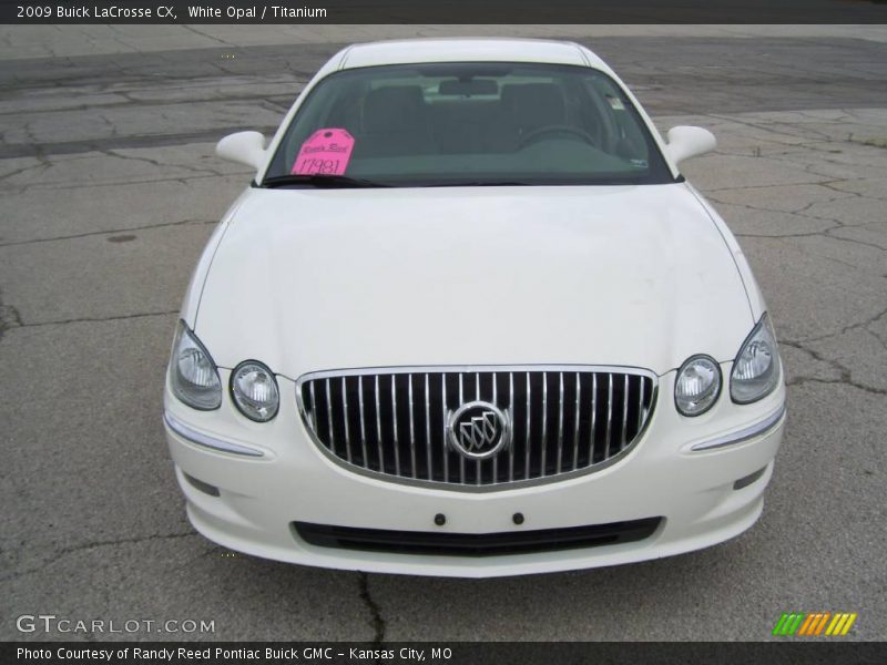 White Opal / Titanium 2009 Buick LaCrosse CX